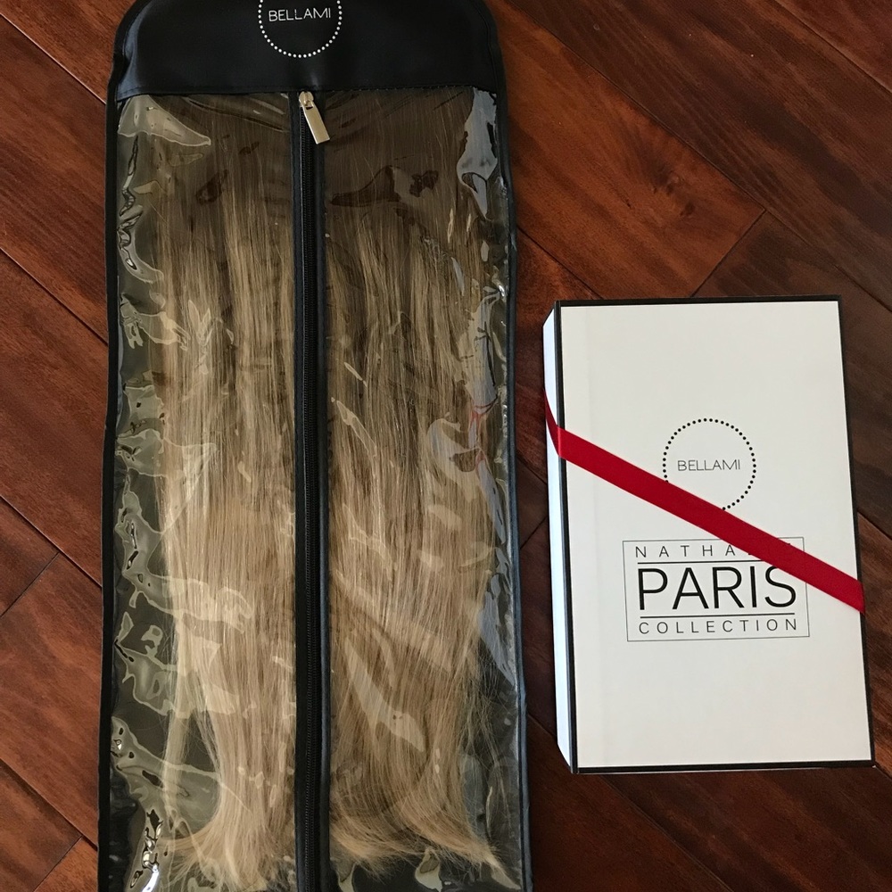 Bellami Nathalie Paris 22” ash brown/medium bronde